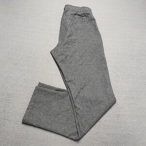 Under Armour Pants Mens 32x32 Gray Chino Microfiber Polyester Pockets Flat Front
